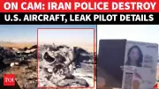Iran Leaks Female U.S. Pilot Details, Releases New C-130 Destruction Video From Isfahan