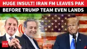 Iran Snubs Trump Envoys, Exits Pakistan Talks Before US Arrival