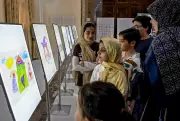 Iranian Embassy in Delhi Displays Heartbreaking Drawings of Children Killed in Minab School Strike
