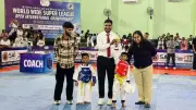 Jaipur's Shaurya Maheshwari, 5, Wins Gold at WWSL Taekwondo Championship