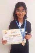Jaipur's Young Tennis Stars Shine at KM Munshi Memorial School Tournament