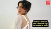 Janhvi Kapoor's Angelic Gown with a Bold Backless Twist Stuns Fashion World