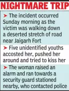 Japanese Tourist Sexually Harassed by Five Youths Near Jaigarh Fort in Jaipur