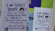 Jharkhand Student's Apology Posters Go Viral, Cover College Walls