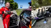 Jos Verstappen Walks Away from Violent Rally Crash in Belgium