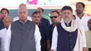 Karnataka Deputy CM Shivakumar Meets Kharge Amid Leadership Row