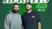 Kelce Brothers Launch Live Podcast Event in LA to Ride World Cup Wave