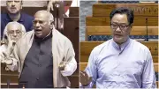 Kharge Criticizes PM Modi's Absence from West Asia Meeting, Rijiju Retorts