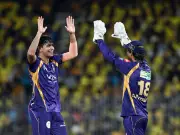 KKR's Spin Duo Chakravarthy and Karthik Shine, Restrict Rajasthan Royals to 155/9 in Kolkata