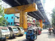 Kolkata's Nagerbazar Flyover Transformed into Vibrant Cultural Zone Ahead of Poila Baisakh