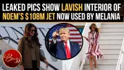 Kristi Noem's Luxury Jet Interior Images Spark Spending Scrutiny in Trump Administration