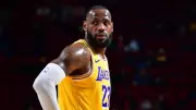 LeBron James Leads Lakers to 2-0 Lead Over Rockets in NBA Playoffs