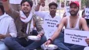Lucknow University Students Beg for Alms in Unique Fee Hike Protest