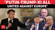 Macron Warns Europe Faces 'Existential Threat' from US, Russia, China Alliance