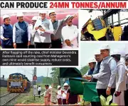 Maharashtra's Energy Milestone: First Coal Rake Arrives from Gare Palma Mine