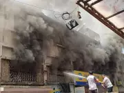 Major Fire at Bharuch's UCO Bank Branch Destroys Documents, Lockers Saved
