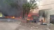 Major Fire at Scrap Godown in Jalandhar Leaves Migrant Workers Trapped