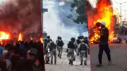 Manipur's Bishnupur Erupts in Violence Following Deadly Blast, Curfew Imposed
