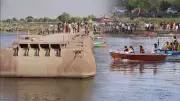 Mathura Boat Tragedy: 10 Dead as Devotee Vessel Capsizes in Yamuna River