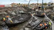 Medieval Shipwrecks Unearthed in Sweden's Varberg Tunnel Project