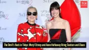 Meryl Streep & Anne Hathaway Reunite in Tokyo for Devil Wears Prada 2 Launch