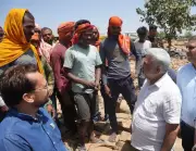 Minister Kataruchak Reviews Wheat Procurement Operations at Nabha Mandi