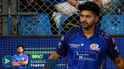 MI's baffling use of Shardul Thakur as Impact Sub sparks fan outrage