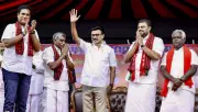 MK Stalin Promises Pumpsets for 20 Lakh Farmers, Rs 3,500 Paddy Procurement at Chennai Rally