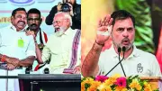 Modi and Rahul Gandhi Clash in Tamil Nadu's Final Election Campaign Push