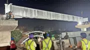 Mumbai Metro Line 6 achieves major engineering feat over railway tracks