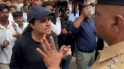 Mumbai Woman Confronts BJP Minister Over Traffic Chaos From Rally