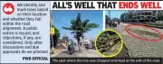 Nagpur Authorities Remove Hazardous Gulmohar Trees from Besa-Pipla Road After Accidents