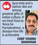 Nagpur Chef Vishnu Manohar Champions Global Dietary Revolution at Boston Event