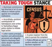 Nagpur Civic Body Seeks FIR Against 10 School Staff for Census Duty Refusal