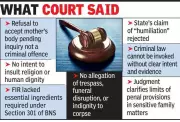 Nagpur HC Quashes FIR Against Woman Who Refused Mother's Body, Clarifies BNS Section 301