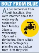Nagpur's Major Hospitals Face Water Crisis Amid 36-Hour Supply Shutdown