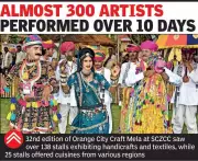 Nagpur's Orange City Craft Mela Draws 40,000 Visitors with Cultural Extravaganza