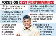 Naidu's District Reviews Reshape Andhra Politics, Boost Governance Ahead of Polls