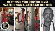 Nana Patekar, 76, Wows Fans with 15 Tricep Dips in Viral Workout Video