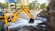 Nashik Water Crisis Worsens as Pipeline Bursts Waste Over 10 Lakh Litres