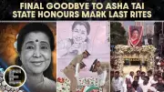 Nation Mourns Asha Bhosle: State Funeral Honors Legendary Singer's Legacy