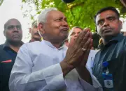 Nitish Kumar's National Shift: Takes Rajya Sabha Oath, Bihar Succession in Focus