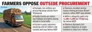Palnadu Farmers Fear Price Crash as Millers Import Paddy from Telangana
