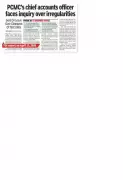 PCMC Accounts Irregularities: Rules Violated in Rs 60 Crore Bill Clearance