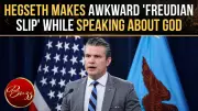 Pete Hegseth's Verbal Slip During Iran War Briefing Goes Viral