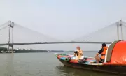 PM Modi Cruises Hooghly, Offers Prayers to Ganga During West Bengal Visit