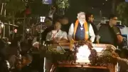 PM Modi Holds Mega Roadshow in Kolkata Ahead of West Bengal Elections 2026