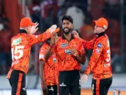 Praful Hinge dismisses Sooryavanshi with bouncer in thrilling cricket match