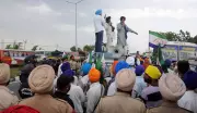 Punjab Farmers Block CM Bhagwant Mann's Rally Path in Major Protest