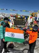 Punjab's 7-Year-Old Teghbir Singh Becomes Youngest to Conquer Annapurna Circuit
